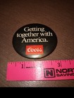 Coors  getting Together With America  Pinback Button