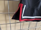 Cdt Cheerleader Dance Skirt Sz 4-5t Black Red White Usa Spirit Team Vintage