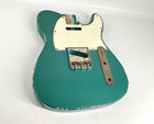 Mjt Official Custom Vintage Aged Nitro Guitar Body Markjenny Vtt Sherwood Green