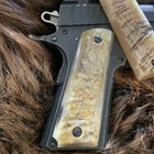 1911 Full Size Pistol Grips Genuine Rams Horn  Standard 1911  sr2 