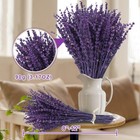 Oning Dried Purple Lavender Flowers Bundle-dried Preserved Lavender Bouquet 8   