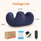 Foot And Calf Massager With Heat  Shiatsu Kneading Foot Massager For Pain Rel   