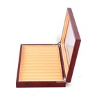 12 Slots Fountain Pen Wood Display Tray Case Organizer Storage Collector Box Red