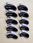 Golf Club Headcover Tlm 4-9-pasl Iron Cover Black White P770 Cap Cover 10pcs set