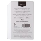 Amazon Basics Heavy Weight Ruled Index Cards For 100 Count  pack Of 3   White