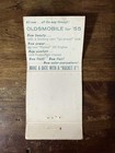 G1357 1955 Oldsmobile Rocket 8 Car Dealership Chicago Illinois Matchbook Cover