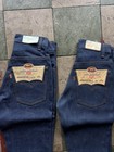 Vtg 70s 80s Nwt Levi s 646 Flare Dark Denim Jeans Orange Tab Lot Of 2 Size 28x31