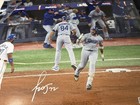 Miguel Rojas Signed Auto 16x20 2025 World Series Game 7 Ws Hero Mlb Auth Holo