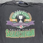 Vintage 1995 Cfl Grey Cup Football Helmet Regina Saskatchewan T-shirt Medium