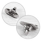   12 Pack Silver Turn Lock Clasp Hardware Purse Closure Latches Handbag Twist Fa