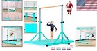 Professional Gymnast Kip Bar With Stability Enhancements - Safe For Ages 3-20