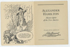 Vtg Booklet Alexander Hamilton 1922 Mutual Life Insurance Company Boston Mass