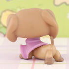 Pet Shop Lps Dachshund Dog 932  Lps Tan Body Dachshund Dog Pink Star Eyes Rare