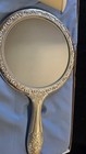 Vintage Silverplate 3 Piece Vanity Set Mirror Brush Comb W  Origl Box Excellent