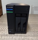 Asustor As-202te 2 Bay Network Attached Storage Nas Two Caddies - No Hdds