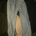 Empyre Light Blue Cotton Denim Jeans Men s Straight 5-pocket Button Zip
