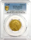 1788 Britain England George Iii Gold Guinea Coin 1g - Certified Pcgs Au53 - Rare