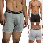 6 Pack Men s Classic 100  Cotton Boxer Briefs Breathable Moisture-wicking S-3xl