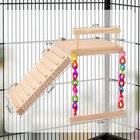 Bird Perch Bird Cage Accessories Platform Swing - For Parrot parakeet budgies  C