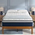 Zinus 10 Inch Comfort Support Hybrid Mattress  new Version   Queen  -  White
