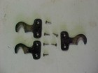 3 Vintage Singer Treadle Cast Iron Drawer Frame Brackets 