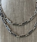 Vintage Mexican Sterling Silver Chain 29 Inches