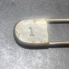 Pair Of Coal Mine Miner Mining Tag Vintage Antique  3 1 4    Long Number 1   27