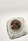 Vintage Clear Glass Apothecary Medicine Bottle Cork Stopper 11    Tall Square Base