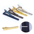 4pcs Mens Stainless Steel Tie Clip Necktie Bar Clasp Clamp Pin Gold Black Silver