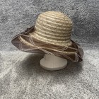Wide Brim Sun Hat One Size Church Best Kentucky Derby Formal Tea Party Wedding