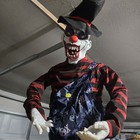 Rare 2011 Morbid Enterprises Swinger Clown Halloween Decoration   Read  W  Box 