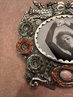 Matilde Poulat  matl   Picture Frame 0 925 Silver Coral And Turquoise Stone