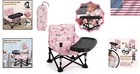 Stylish Pink Bumbo Seat With Swivel Tray - Perfect For Indoor outdoor Adventures