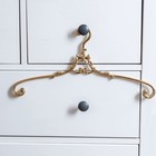 Vintage Handmade Wedding Dress Hanger Antique Luxury Bridal Clothes Brass Hanger