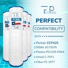Fp-26105 Pool Filter Cartridge Replacement  160301 Ccp420  Pcc105  Pcc105-pack4