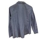 Eddie Bauer Womens 2xl Blue Textured Button Up Roll Tab Sleeve Hiking Shirt Gorp