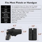 Genuine Leather Tactical Shoulder Underarm Gun Holster Pistol Concealed Carry
