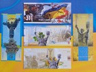 A Set Of Souvenir Banknotes Dedicated To The Independence Of Ukraine 2021-2025