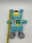 Rare Sing-a-ma-jigs Fisher Price Robot Blue Silver Gray 2010 Mattel Sound Kohls