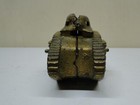 Vintage Tank Bank Usa 1918 Cast Iron Ww1 Tank