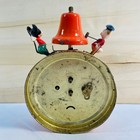 Vintage Disney Bradley Mickey Mouse Donald Duck Mechanical Alarm Clock Germany