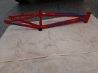 Rift Rs20 Bmx Race Frame - 21 5  Proxxl  Tt - Red W  Blue Decals - Bikes