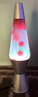 Lava Lamp 14  Cosmic Wave Original Motion Glitter Light Pink Lava Blue Liquid