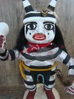 Native American Clown Kachina Dancer Signed Benally