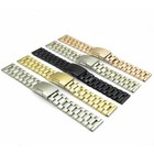 23mm Universal Stainless Steel Metal Watch Band Link Bracelet Belt Strap tool