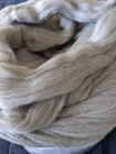 22lb Wholesale Gray Wool Roving Bulk Un Dyed Spinning felting chunky Yarn jumbo