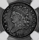 1832 Classic Head 1 2c Half Cent Ngc Vf Details  obv Damage     8445234-018