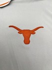 University Of Texas Longhorns Nike Dri-fit Polo Shirt 2xl Gray Embroidered Logos