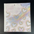 Trapper Keeper Designer Series Mead Notebook Binder 80s Retro Rainbow Hearts New