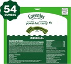 Greenies Original Teenie Natural Dog Dental Care Chews Oral  54 Oz  192 Count